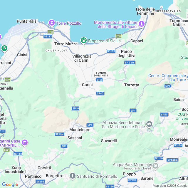 Approximate location