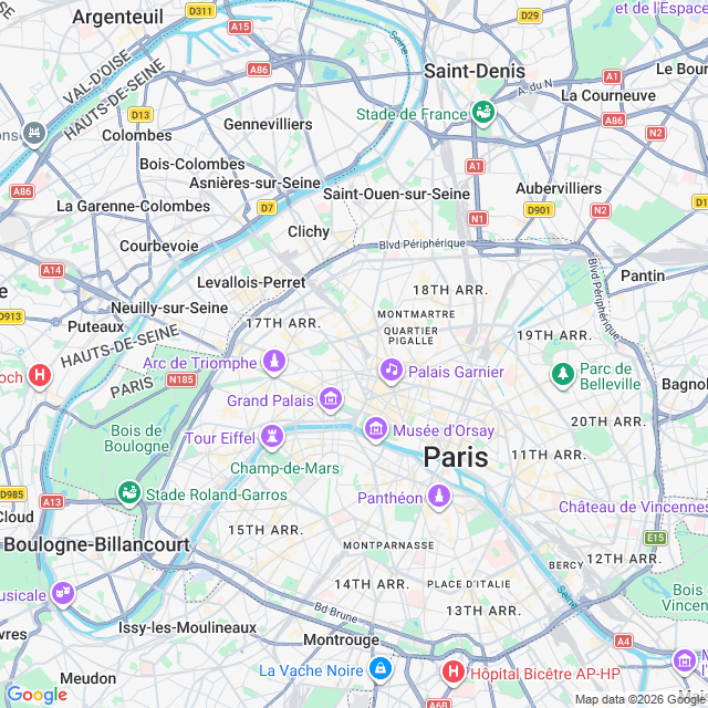 Approximate location