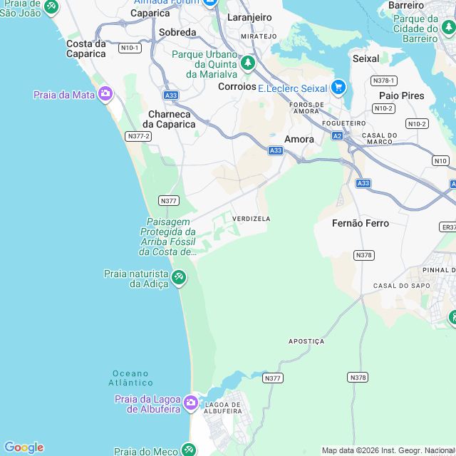 Approximate location