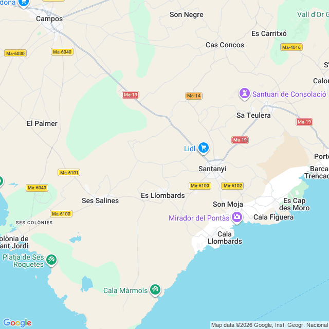 Approximate location