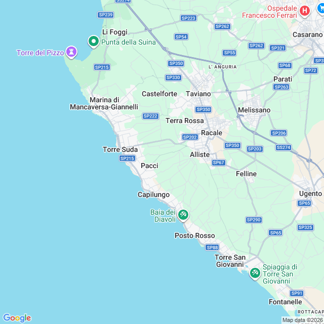 Approximate location