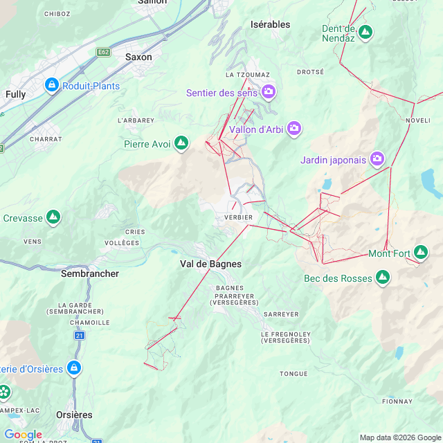 Approximate location