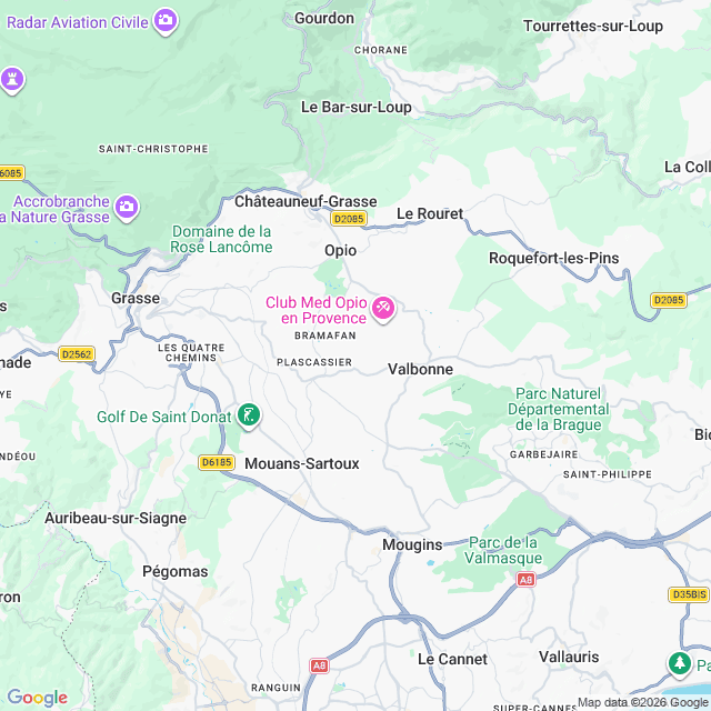 Approximate location