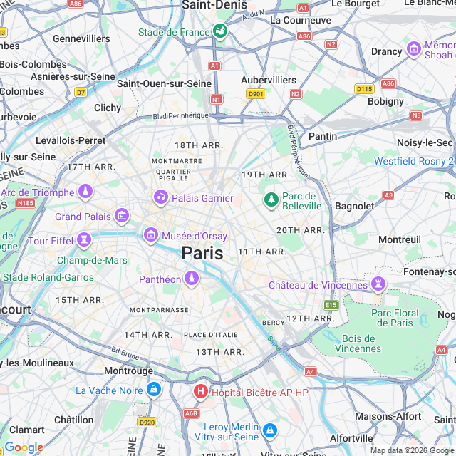 Approximate location