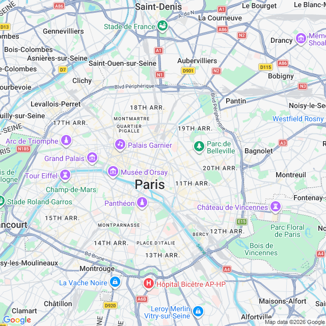 Approximate location