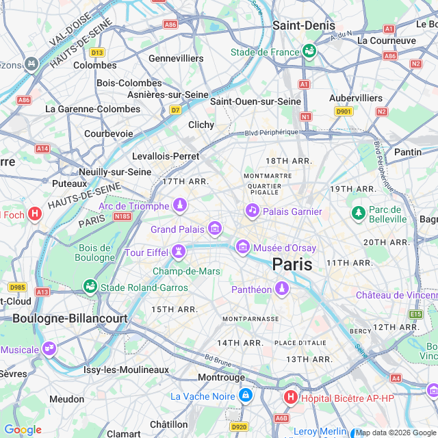 Approximate location