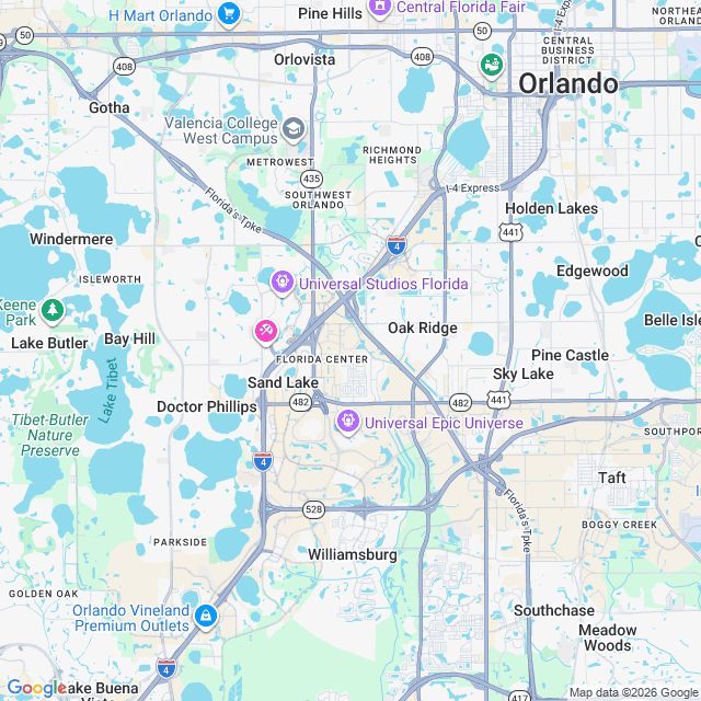 Approximate location