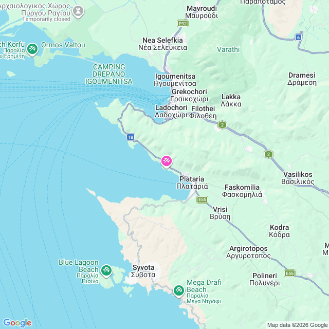 Approximate location