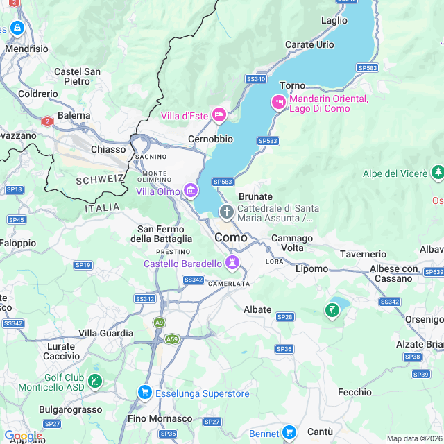 Approximate location