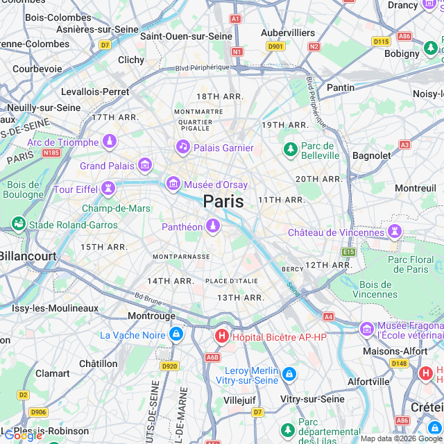 Approximate location