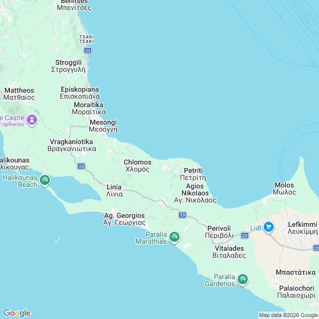 Approximate location