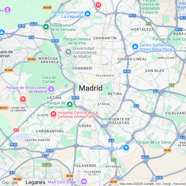 Approximate location