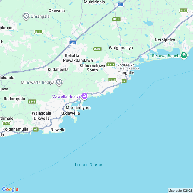 Approximate location