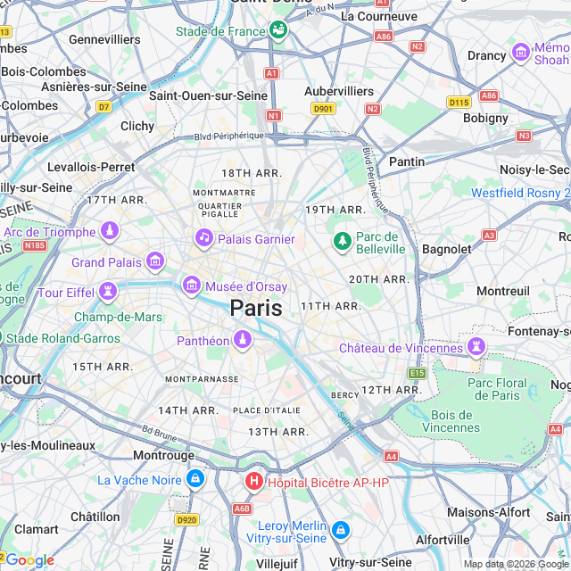 Approximate location