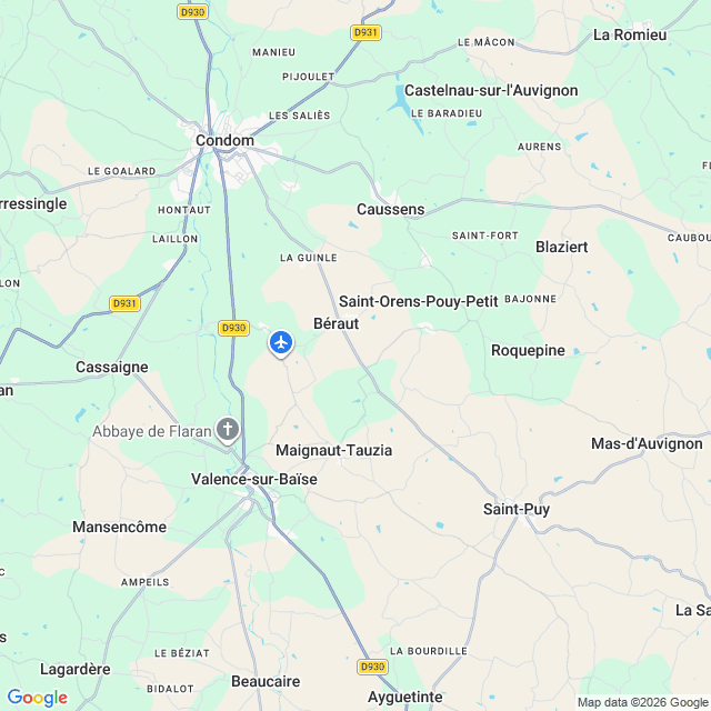 Approximate location