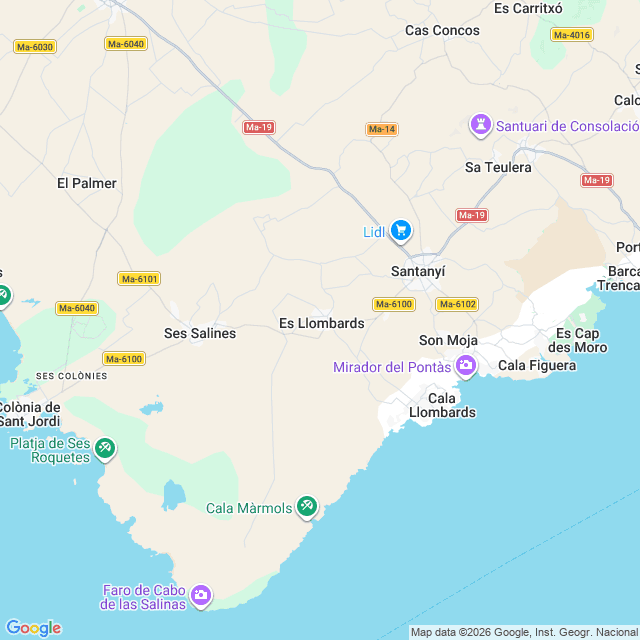 Approximate location