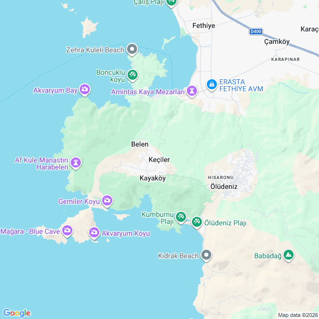 Approximate location