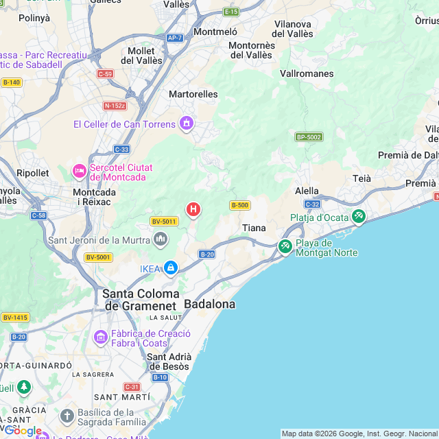 Approximate location