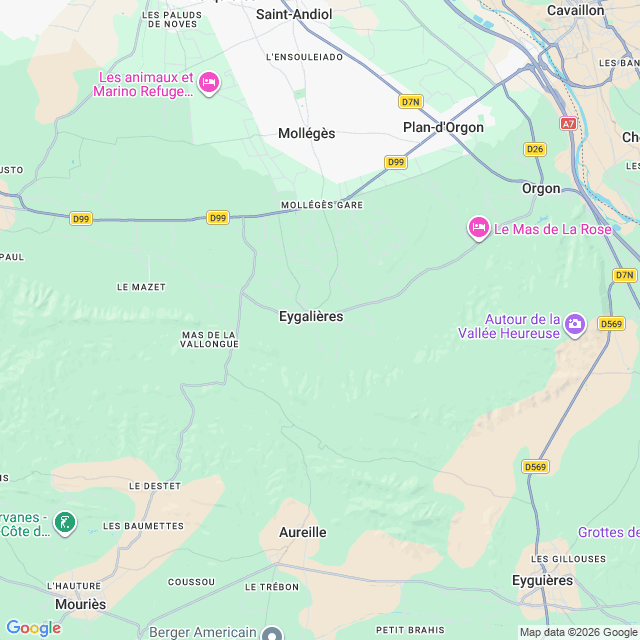 Approximate location