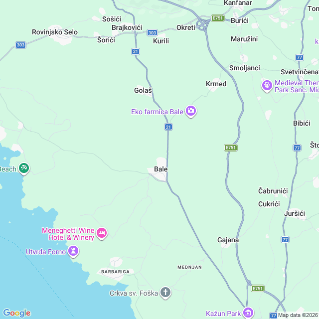 Approximate location
