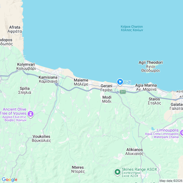 Approximate location