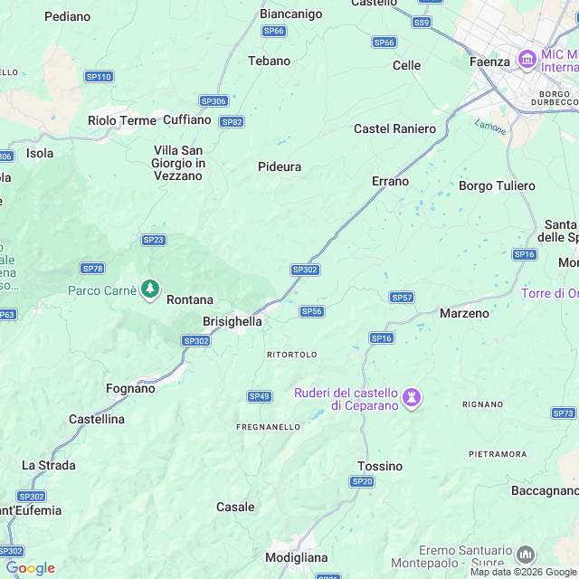 Approximate location