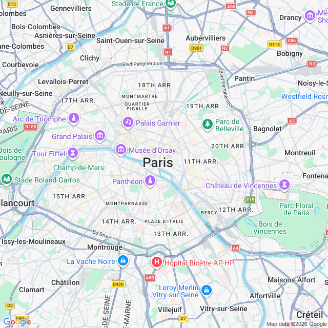 Approximate location