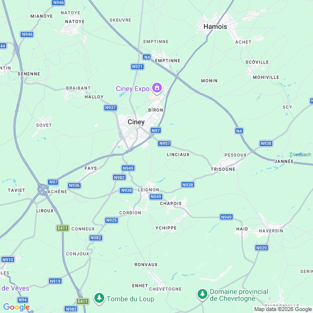 Approximate location