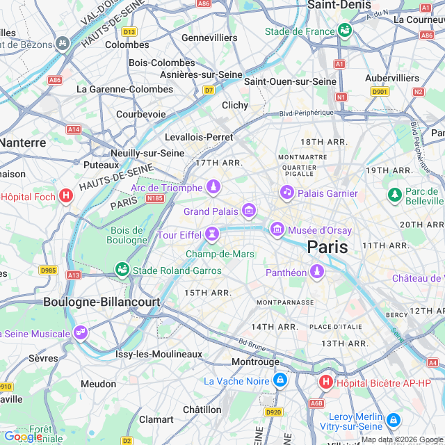 Approximate location