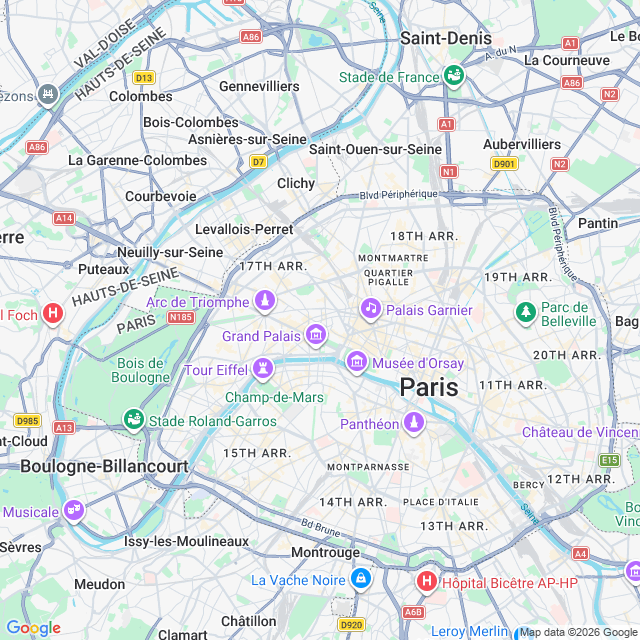 Approximate location