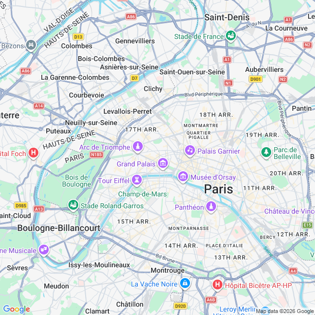Approximate location
