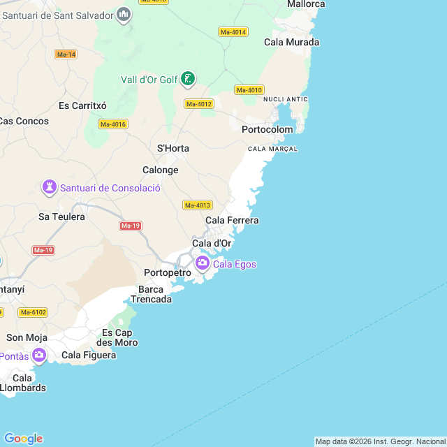 Approximate location