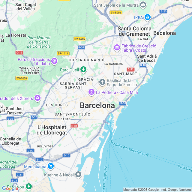 Approximate location