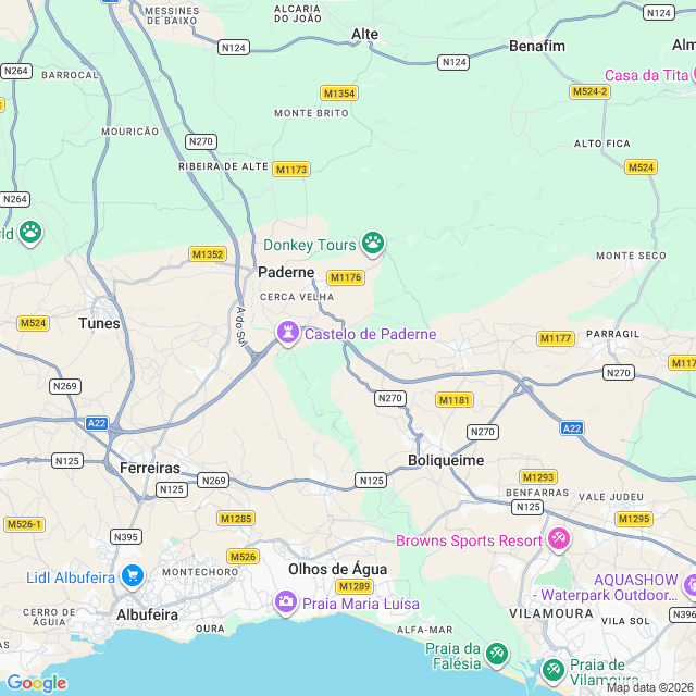 Approximate location