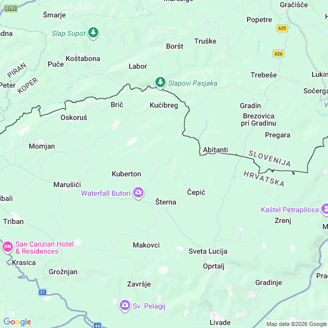 Approximate location