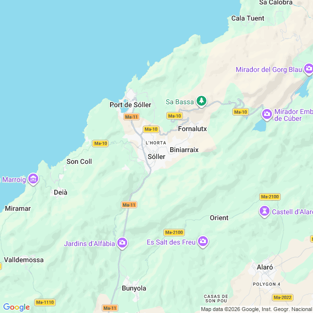 Approximate location