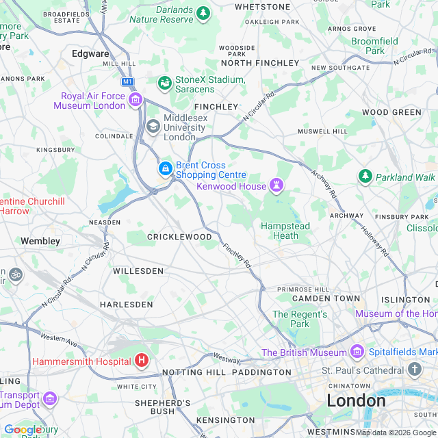Approximate location