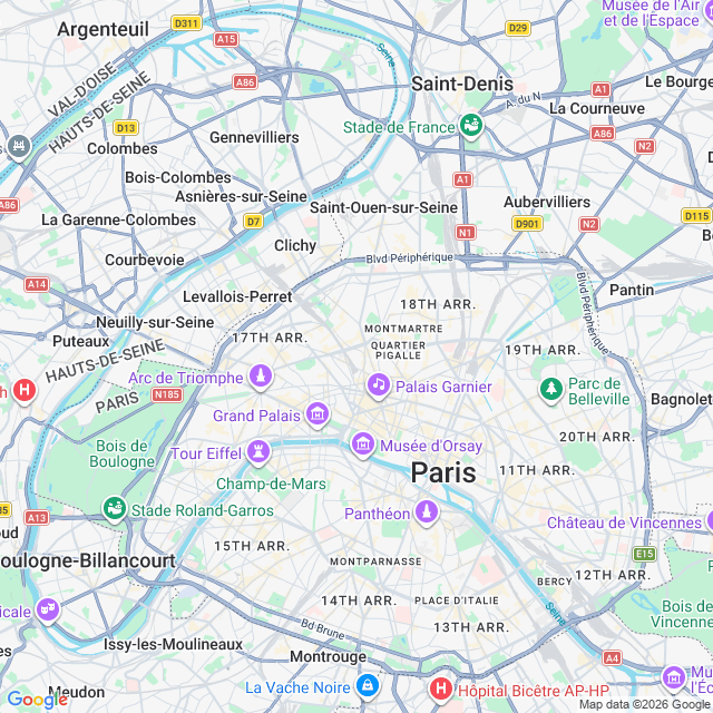 Approximate location