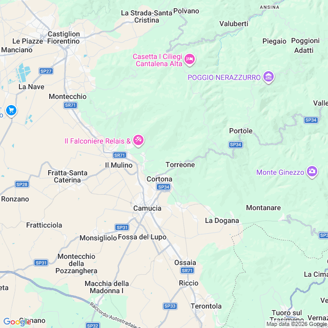 Approximate location