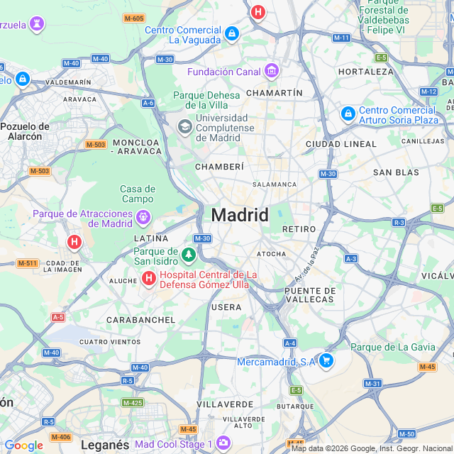Approximate location