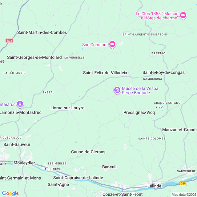 Approximate location