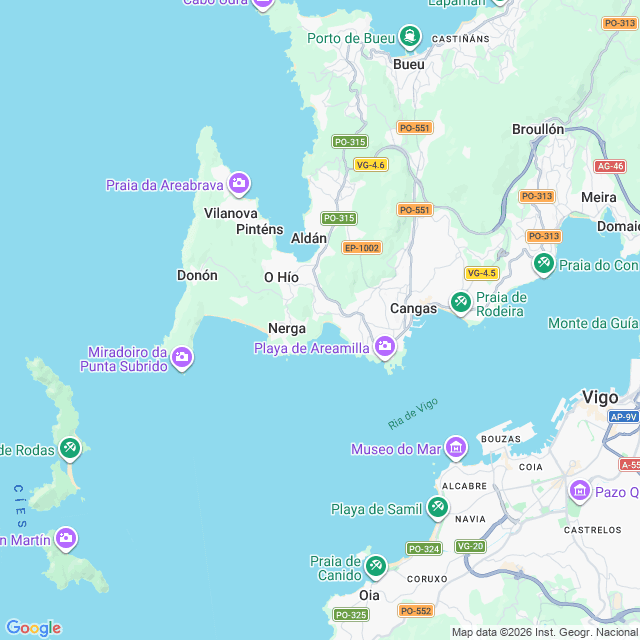 Approximate location