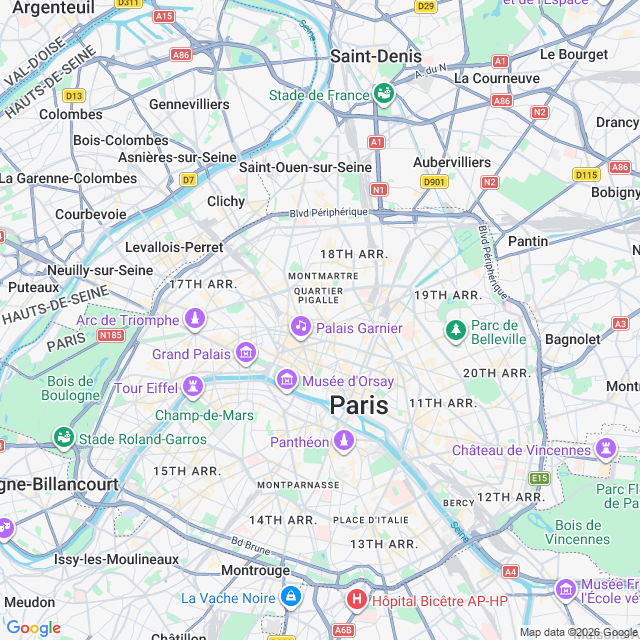 Approximate location