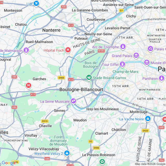 Approximate location
