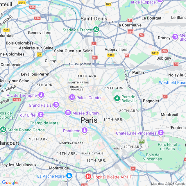 Approximate location