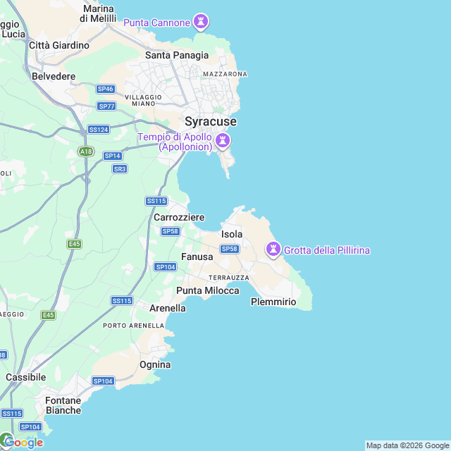 Approximate location