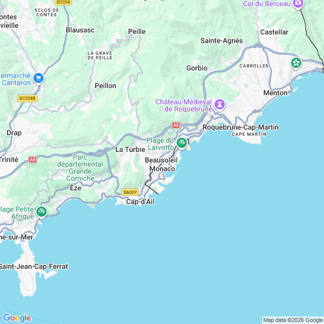 Approximate location