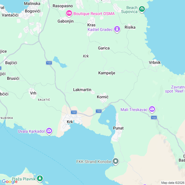 Approximate location
