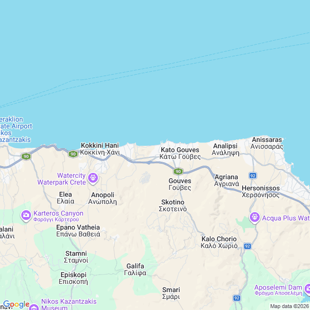 Approximate location