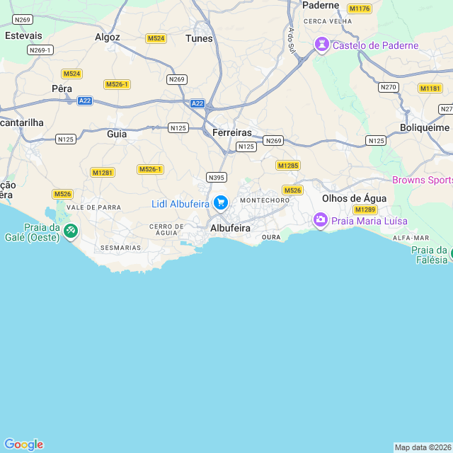 Approximate location